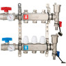 Коллектор регулируемый с запорными клапанами GAPPO G426,3 3-вых.x1